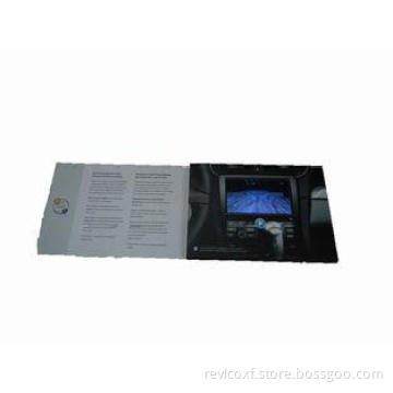 Frofessional Manufacturer Screen built in paper LCD video c